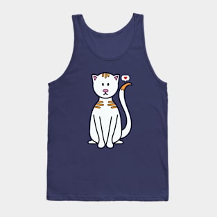 I Love My Cat Tank Top